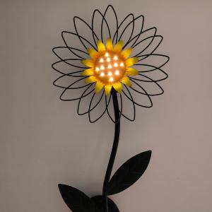 sm23387 sunflower solar stake light