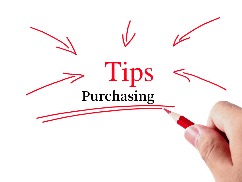 purchasing tips