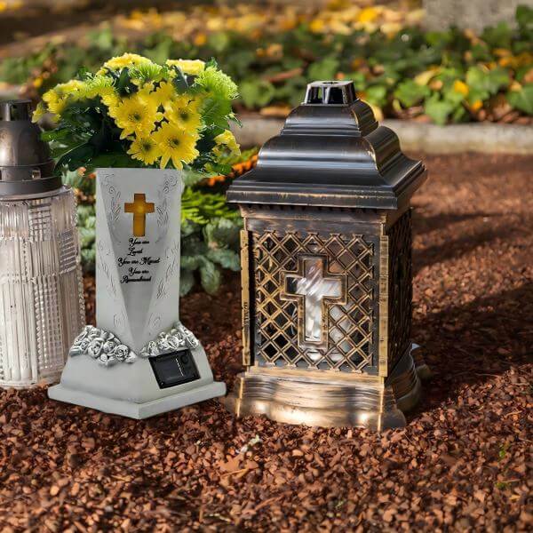 sm251000 solar cemetery grave vase with led light (1)(1)