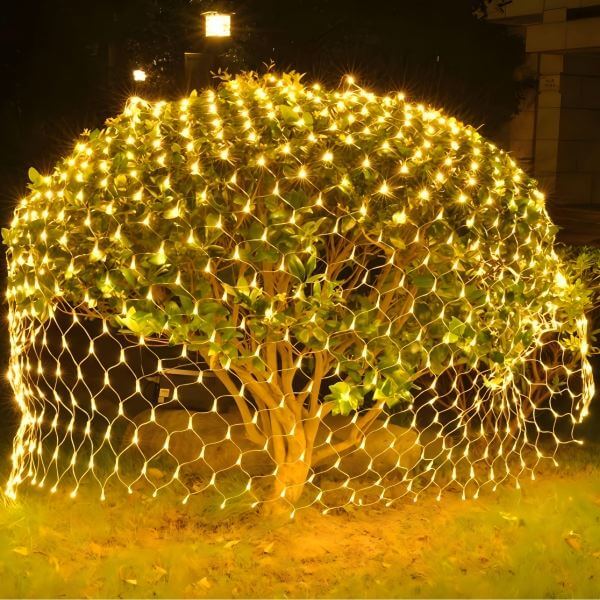 solar light like stars in the sky