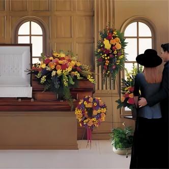 funeral homes and memorial service