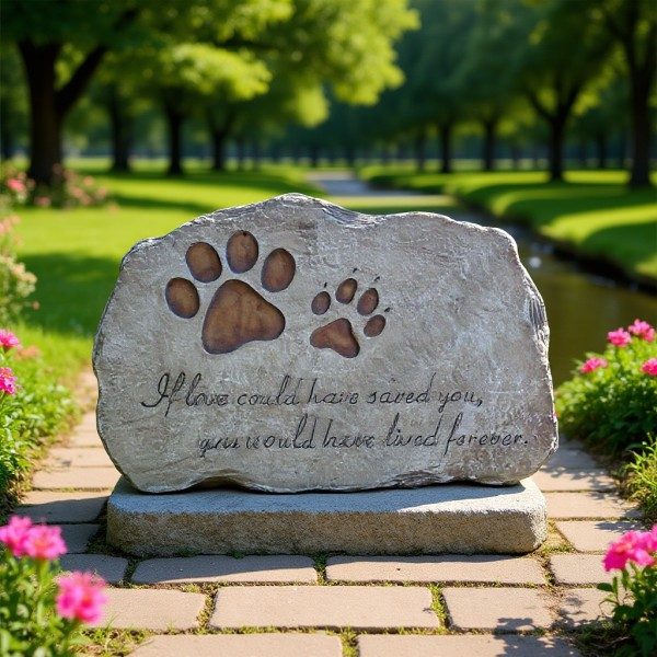 grave marker for pet memorial (2)