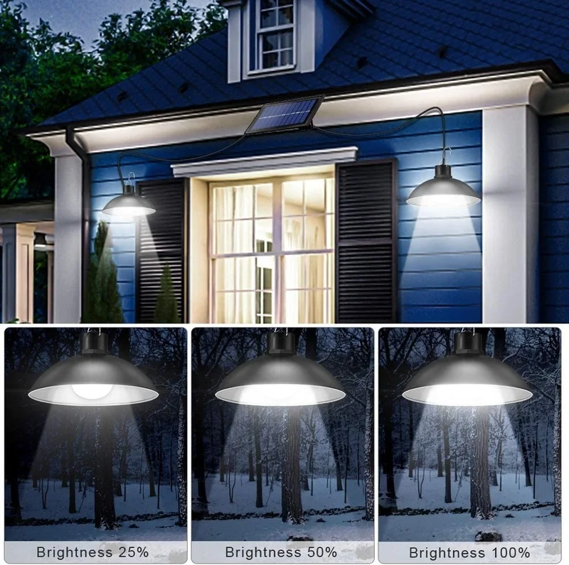 SM221228 ABS Plastic Double-Head Solar Hanging Light with Leaf Design and Remote Control_2