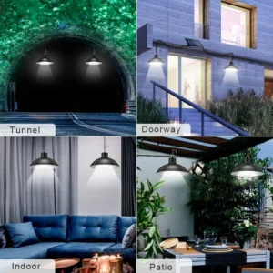 SM221228 ABS Plastic Double-Head Solar Hanging Light with Leaf Design and Remote Control_3