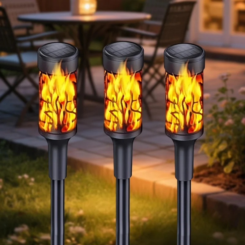 SM221265 ABS Plastic Solar Flame Torch Stake Light_10