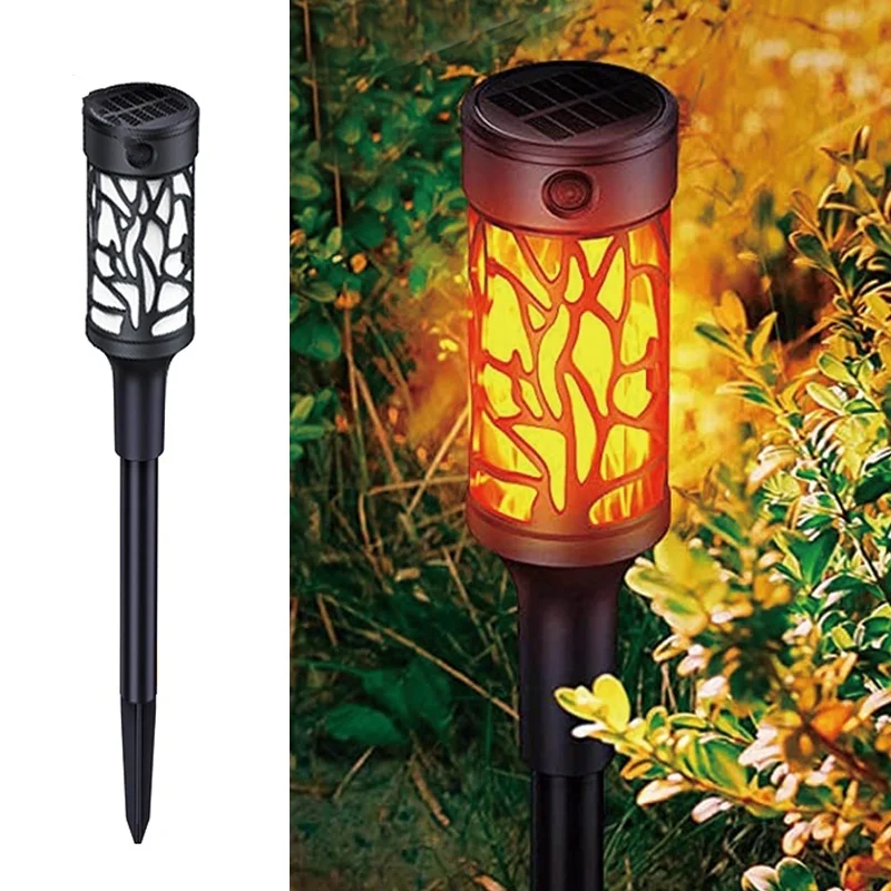 SM221265 ABS Plastic Solar Flame Torch Stake Light_4