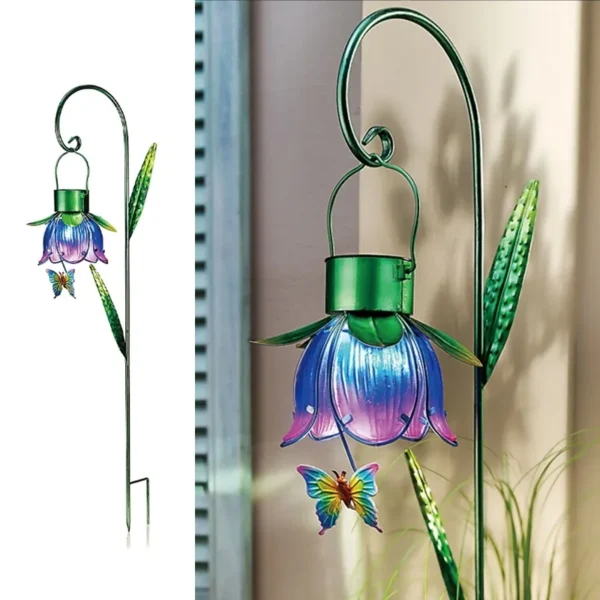 SM221338 2-in-1 Campanilla Solar Hanging Metal Iron Light_3