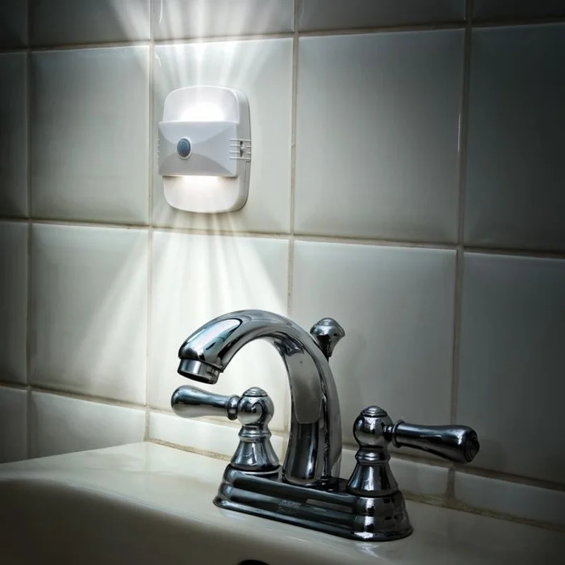 SM221360 ABS Plastic Motion Sensor Night Wall Light with Up-Down Globe_4