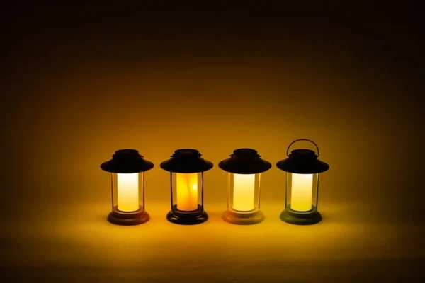 SM221417 Metal Iron Hanging Solar Lantern Light
