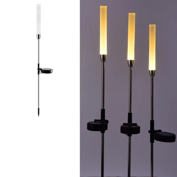 SM221444 Solar Acrylic PMMA LED Reed Stake Light