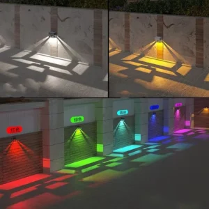 SM221447 ABS Plastic Solar Fence Wall Light Cut-Out_2