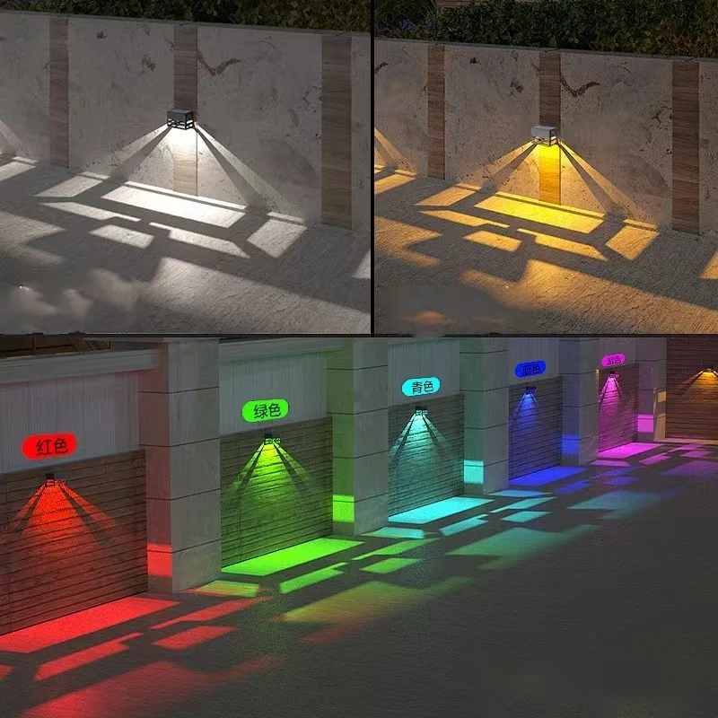 SM221447 ABS Plastic Solar Fence Wall Light Cut-Out_2