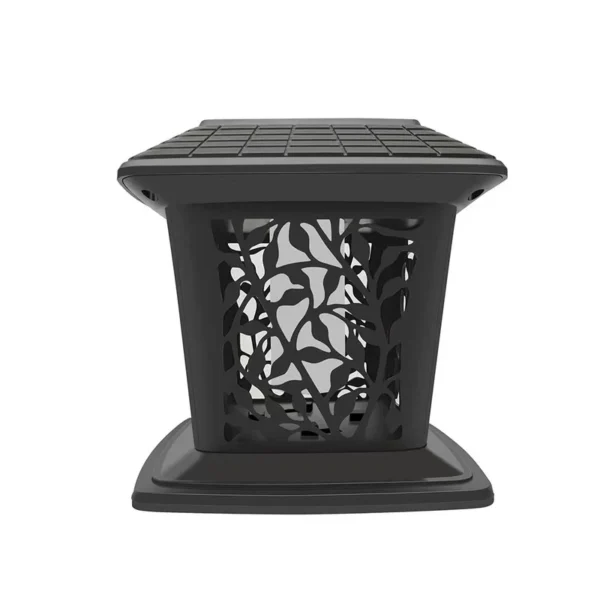 SM221454 ABS Plastic Solar Leaf Hanging Lantern Light_2