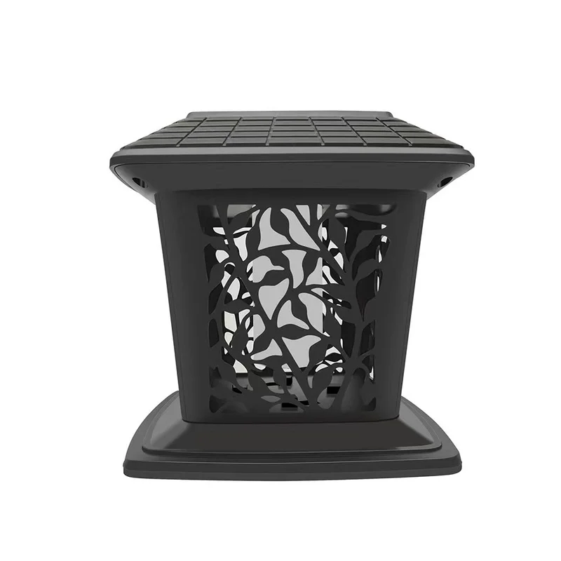 SM221454 ABS Plastic Solar Leaf Hanging Lantern Light_2