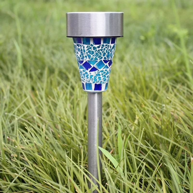 SM221525 Pack of 3 Plastic PP Solar Mosaic Landscape Stake Lights_4