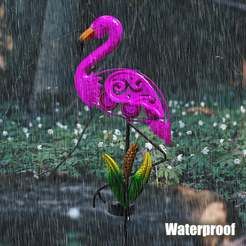 SM221572 Solar Flamingo Metal Iron Animal Stake Light_4_20251010_142403