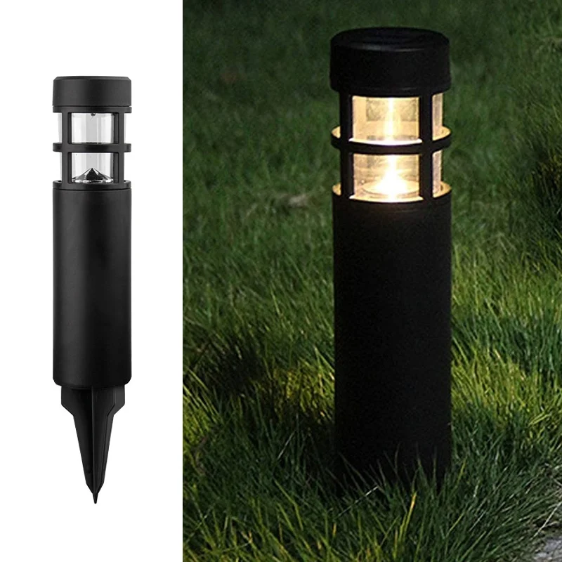 SM221650 Pack of 2 Plastic PP Solar Pillar Stake Lights_11