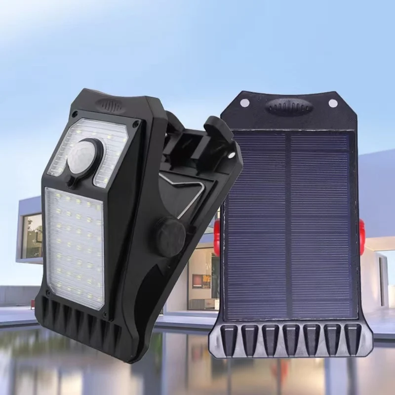 SM22533 ABS Plastic 45-LED Solar Motion Sensor Clip-On Lamp_5