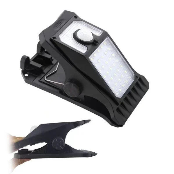 SM22533 ABS Plastic 45-LED Solar Motion Sensor Clip-On Lamp_6