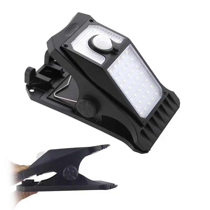 SM22533 ABS Plastic 45-LED Solar Motion Sensor Clip-On Lamp_6