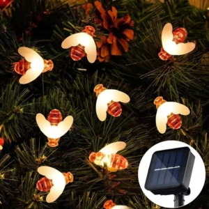 SM22713 Plastic PP Honeybee 30LED Solar Animal String Light_1_20251010_142404