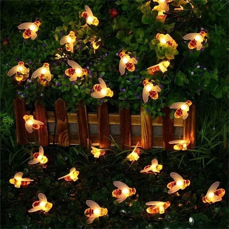 SM22713 Plastic PP Honeybee 30LED Solar Animal String Light_4_20251010_142404
