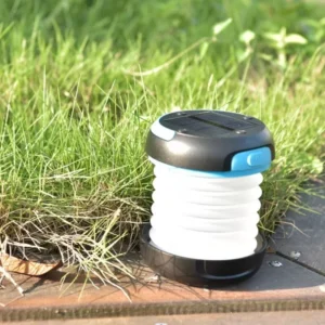 SM22971 Portable ABS Plastic Solar Retractable Tabletop Globe Disk Light