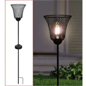 SM23008 Solar Mesh Stake Light with Metal Iron