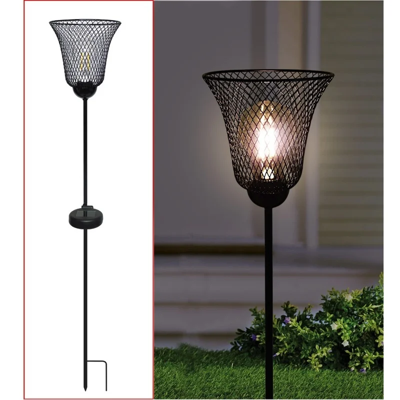 SM23008 Solar Mesh Stake Light with Metal Iron