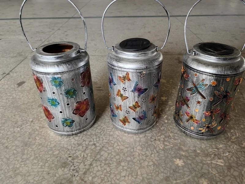 SM23060 Decorative Plastic PP Solar Hanging Lantern Light_2