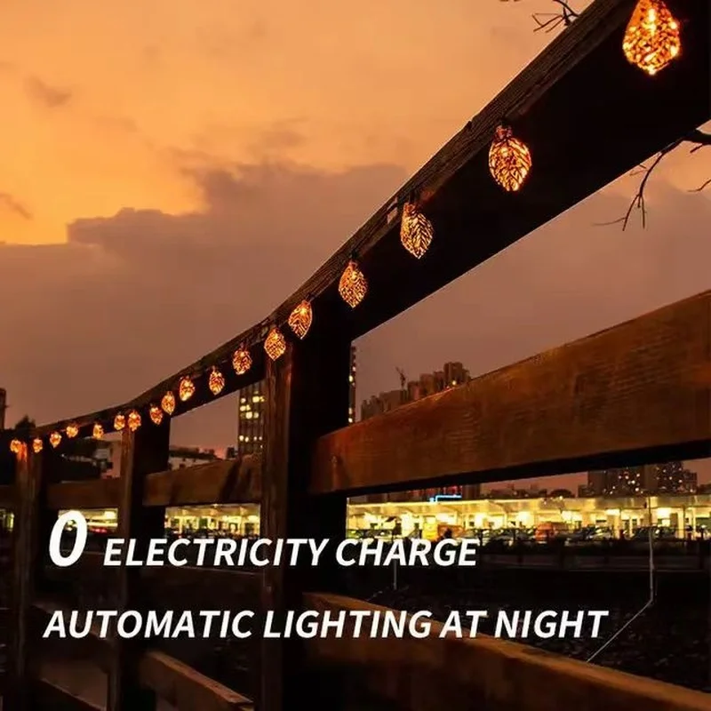 SM231029 20LED Plastic PP Metal Iron Leaf Solar String Light_3_20251010_142404