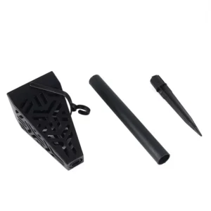 SM231096 Plastic PP 2-in-1 Solar Stake Light Lantern Set, Hollow-Out Cut, 6pcs_11
