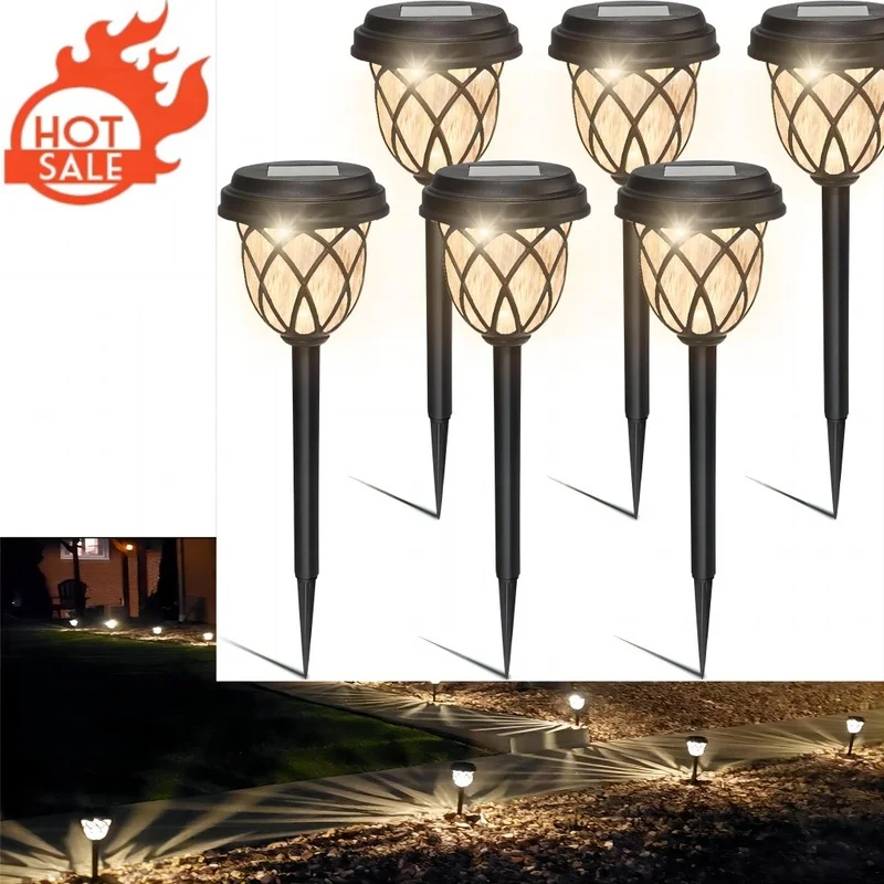 SM231100 Mesh Plastic PP Solar Stake Lights, Set of 6pcs_12