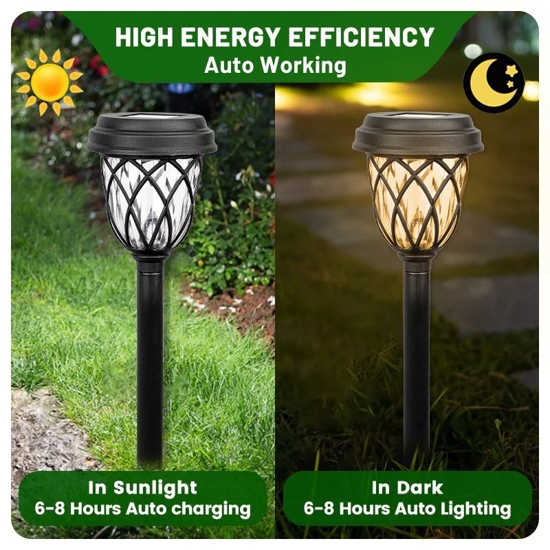 SM231100 Mesh Plastic PP Solar Stake Lights, Set of 6pcs_2