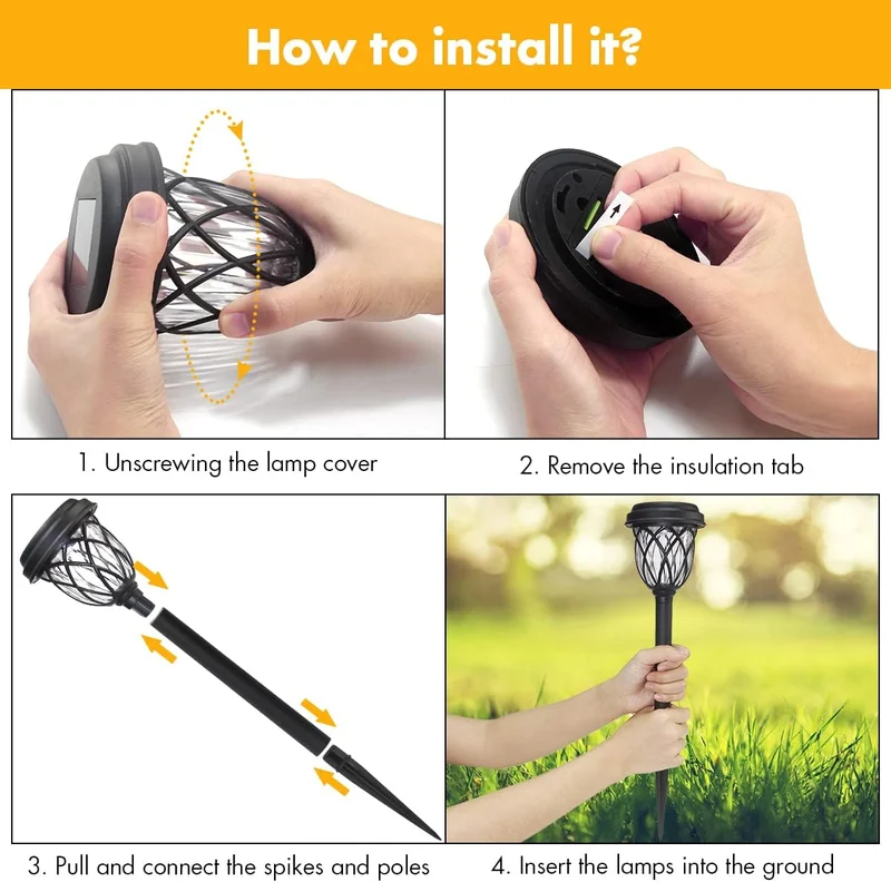 SM231100 Mesh Plastic PP Solar Stake Lights, Set of 6pcs_8