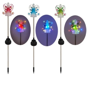 SM231162 PP Plastic Solar Angel Stake Light
