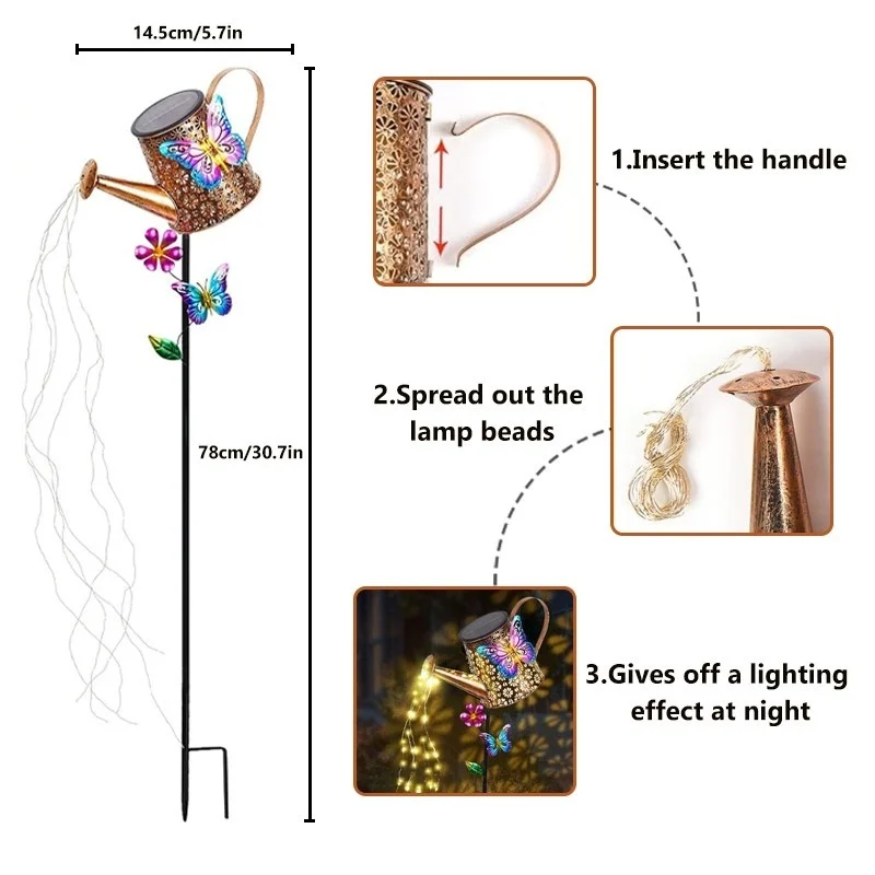 SM23193 PP Plastic Solar Stake Light for Watering Can_4