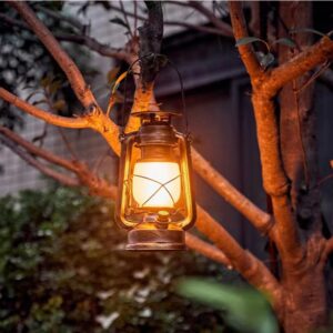 SM23390 Glas + Metall Eisen Retro Hängelaterne Solarleuchte