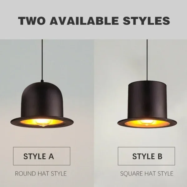 SM23393 ABS Plastic Hat-Shaped Solar Chandelier Hanging Light