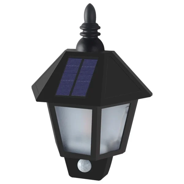 SM23394 ABS Plastic Solar Induction Hexagonal Wall Lamp