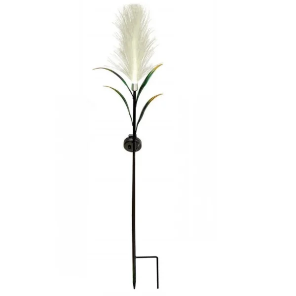 SM23423 Reed Solar Stake Light with Metal Iron and Fiber