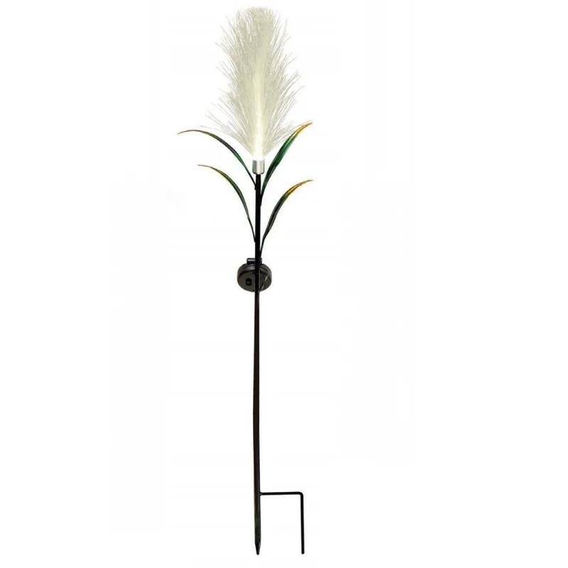 SM23423 Reed Solar Stake Light with Metal Iron and Fiber
