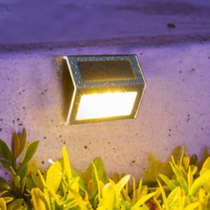 sm23470 stainless steel solar fence&wall lights