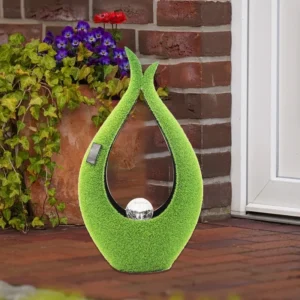 SM23477 Namaste Solar Garden Tabletop Light Metal Iron