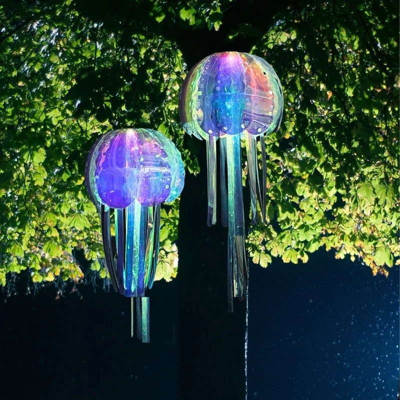 SM23521 ABS Plastic Hanging Solar Jellyfish Light_2