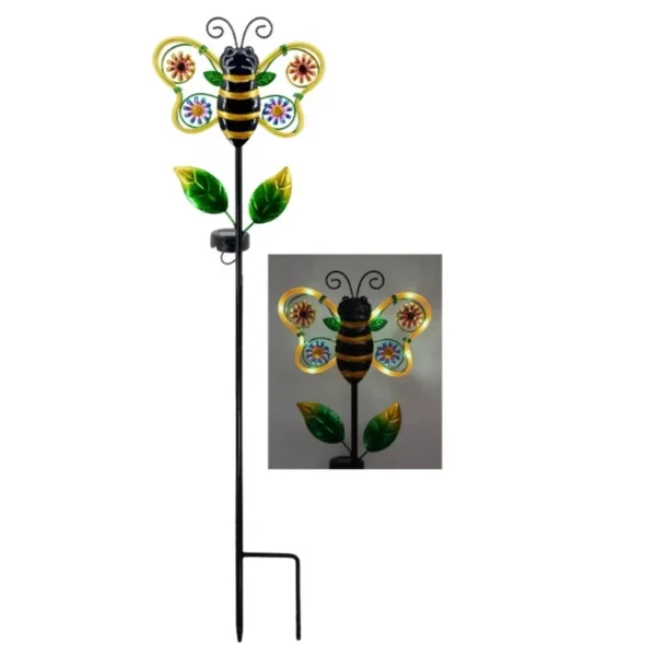 SM23525 Plastic PP Solar Animal Bee Stake Light