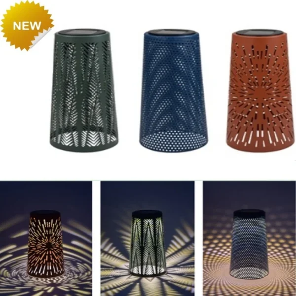 SM23563 PP Plastic Solar Hanging Decoration Lantern Light
