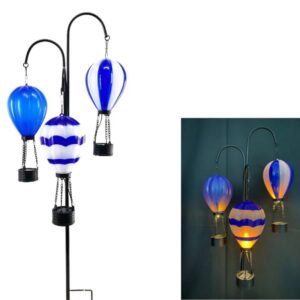 SM23588 3 IN 1 Hot Air Balloon Solar Stake Light
