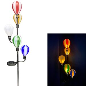 SM23590 5 IN 1 Hot Air Balloon Solar Stake Light