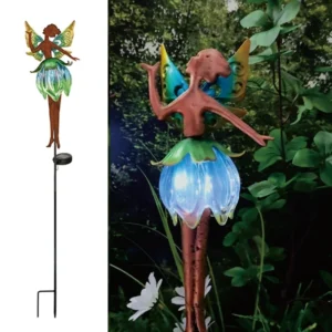 SM23746 Plastic PP Solar Dancing Fairy Stake Light